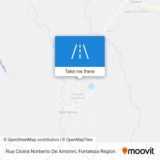 Rua Cícera Norberto De Amorim map