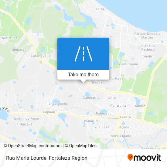 Rua Maria Lourde map