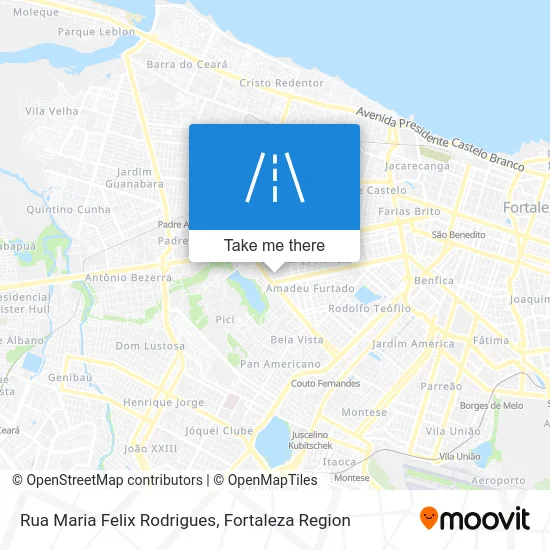 Rua Maria Felix Rodrigues map