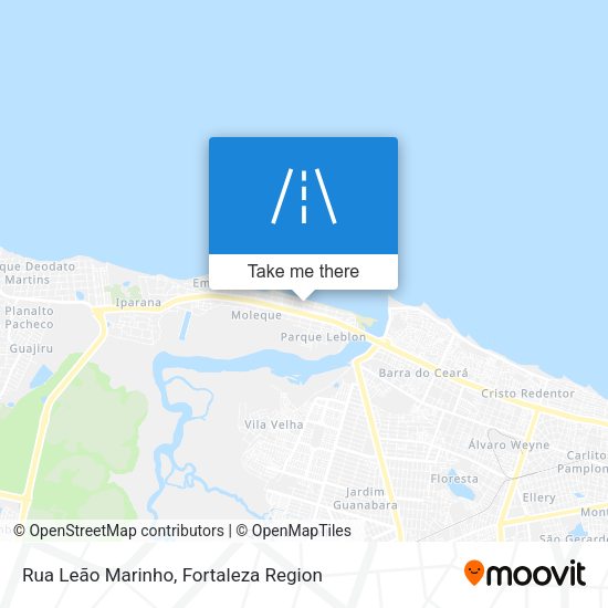 Rua Leão Marinho map