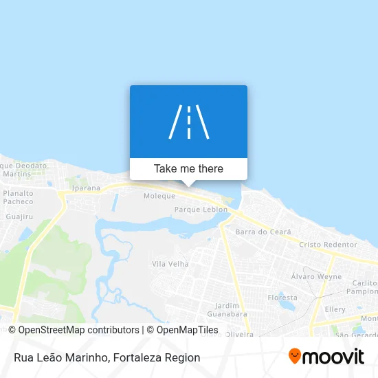 Rua Leão Marinho map