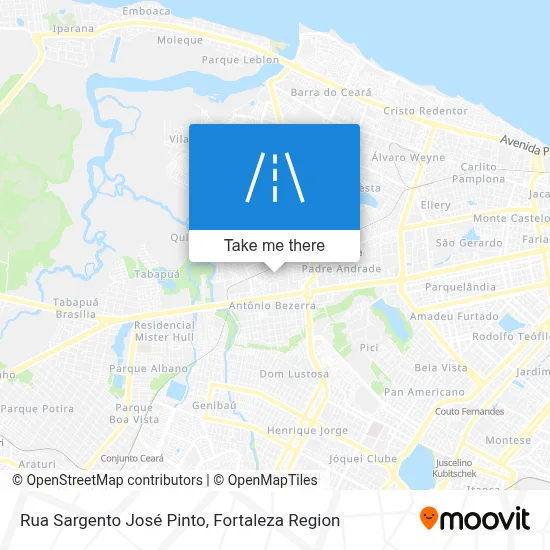 Rua Sargento José Pinto map