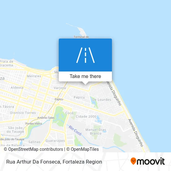 Rua Arthur Da Fonseca map
