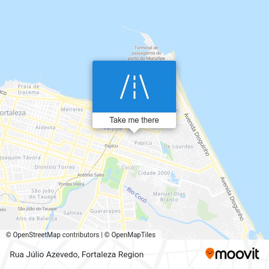 Rua Júlio Azevedo map