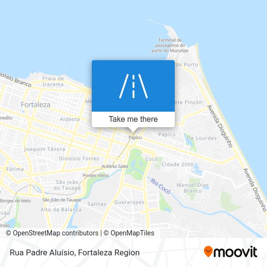 Rua Padre Aluísio map