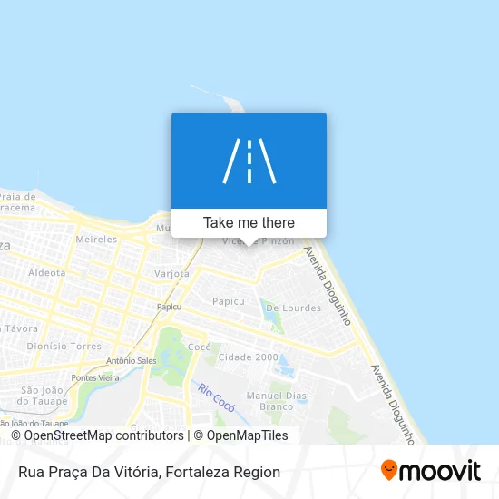 Rua Praça Da Vitória map