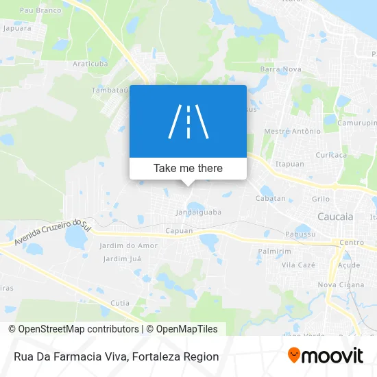 Rua Da Farmacia Viva map