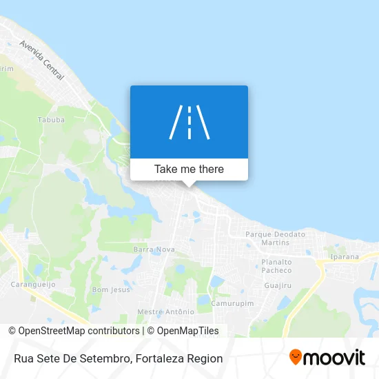 Rua Sete De Setembro map