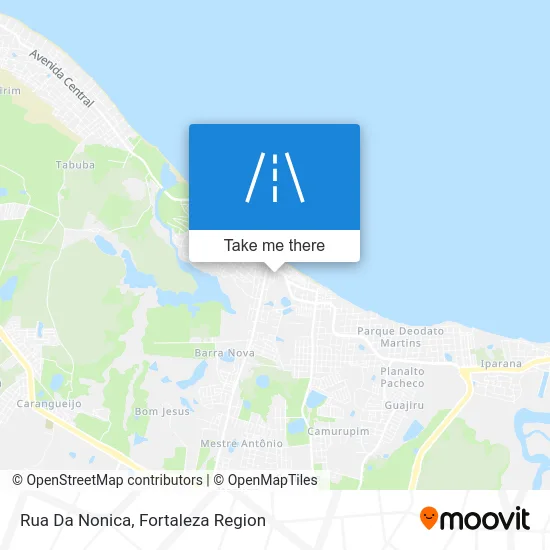 Rua Da Nonica map