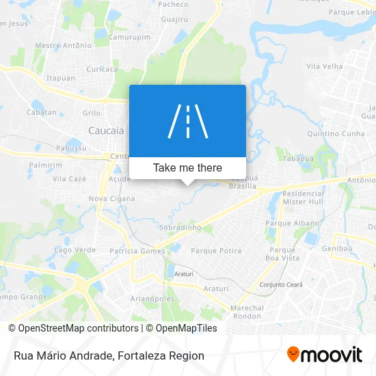 Rua Mário Andrade map