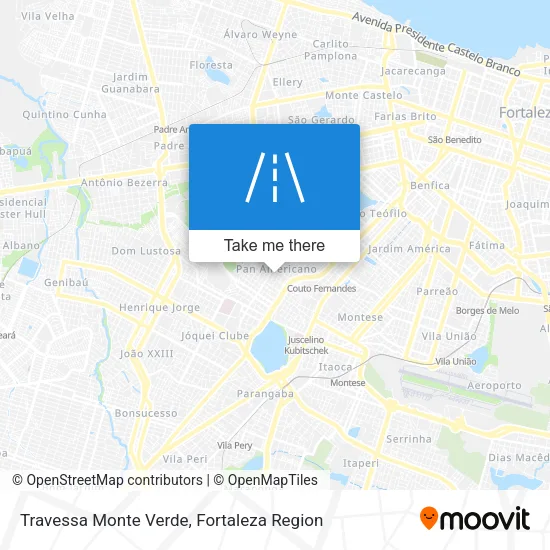 Travessa Monte Verde map
