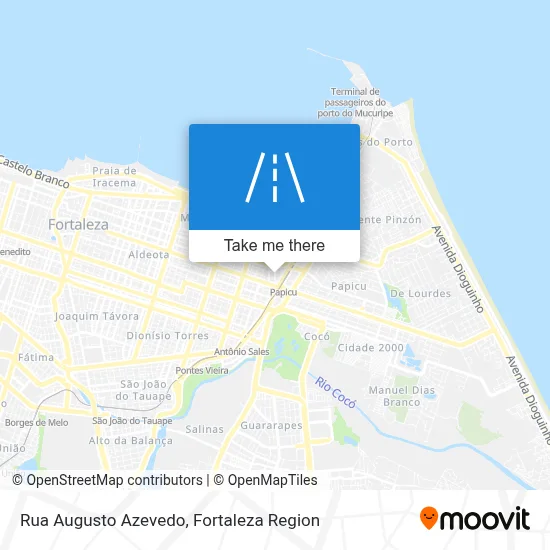Rua Augusto Azevedo map