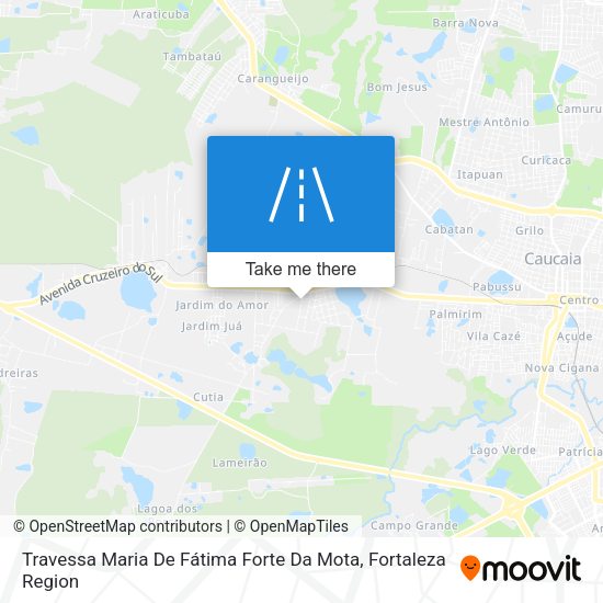 Travessa Maria De Fátima Forte Da Mota map