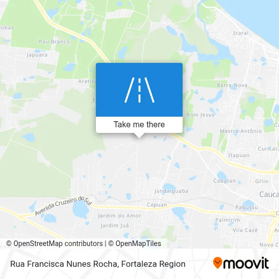 Rua Francisca Nunes Rocha map