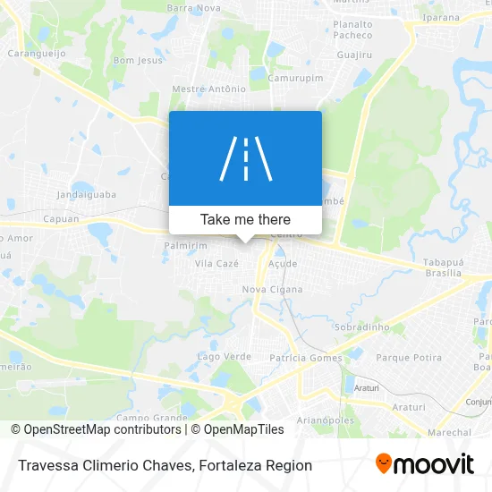 Travessa Climerio Chaves map