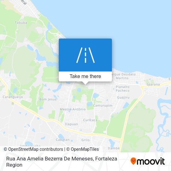 Rua Ana Amelia Bezerra De Meneses map