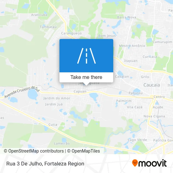 Rua 3 De Julho map