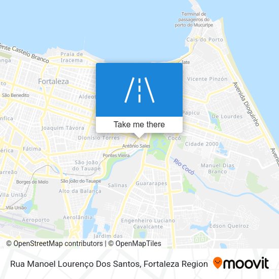 Rua Manoel Lourenço Dos Santos map