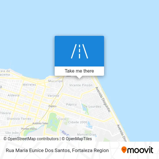 Rua Maria Euníce Dos Santos map