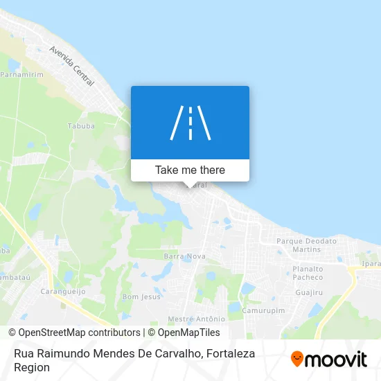 Rua Raimundo Mendes De Carvalho map