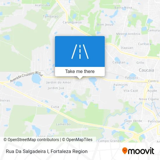 Rua Da Salgadeira I map