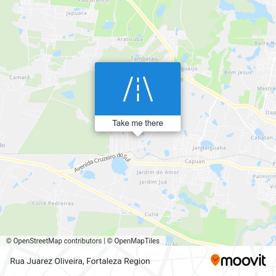 Rua Juarez Oliveira map