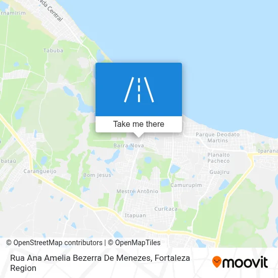 Rua Ana Amelia Bezerra De Menezes map