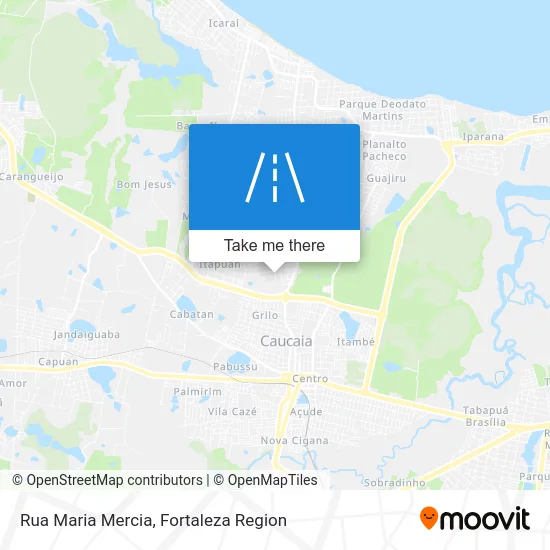 Rua Maria Mercia map