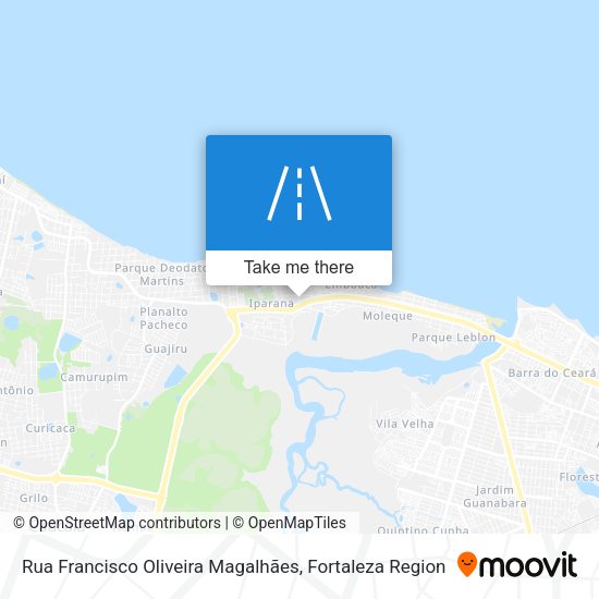 Rua Francisco Oliveira Magalhães map