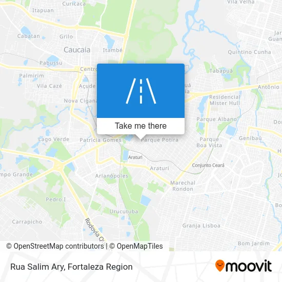 Rua Salim Ary map