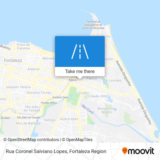 Rua Coronel Salviano Lopes map