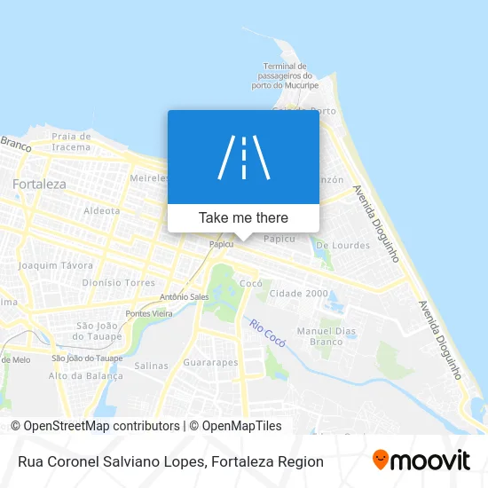 Rua Coronel Salviano Lopes map