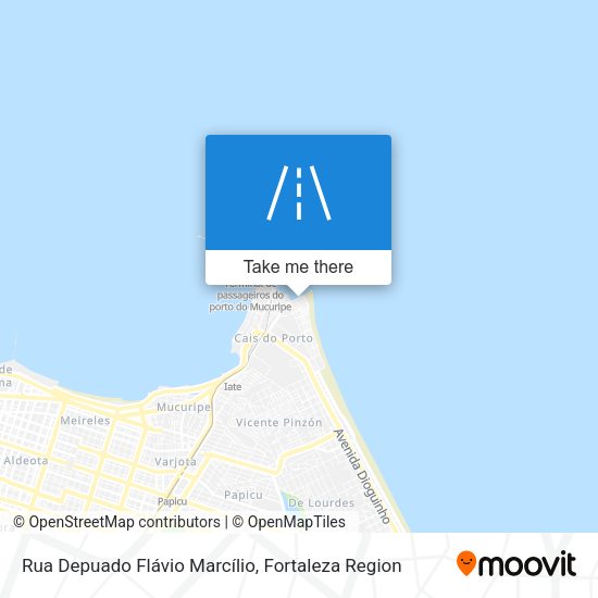 Rua Depuado Flávio Marcílio map