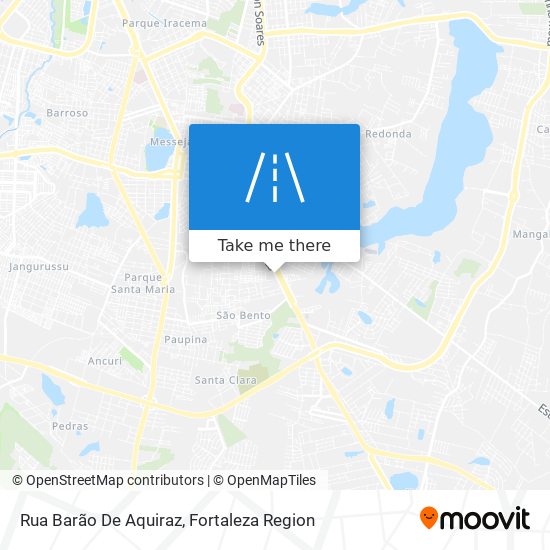 Rua Barão De Aquiraz map