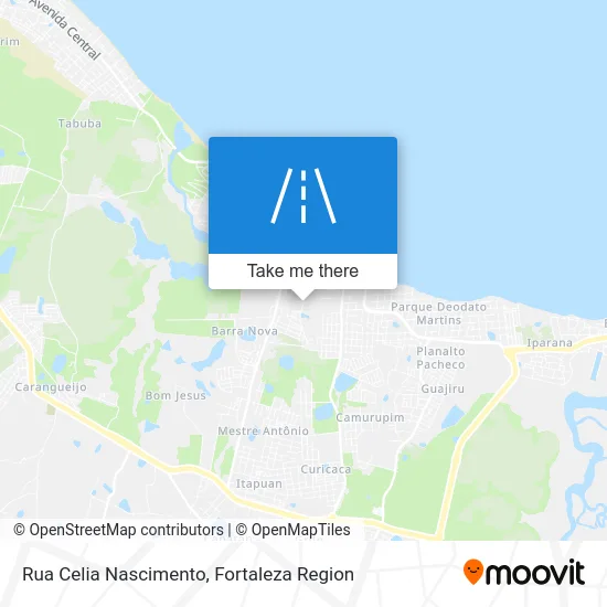 Rua Celia Nascimento map