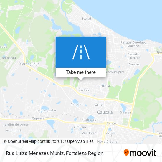 Rua Luiza Menezes Muniz map