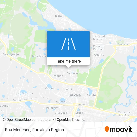 Rua Meneses map