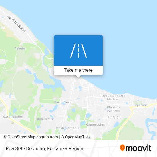 Rua Sete De Julho map