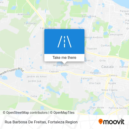 Rua Barbosa De Freitas map