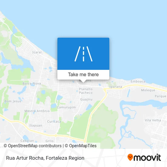Rua Artur Rocha map
