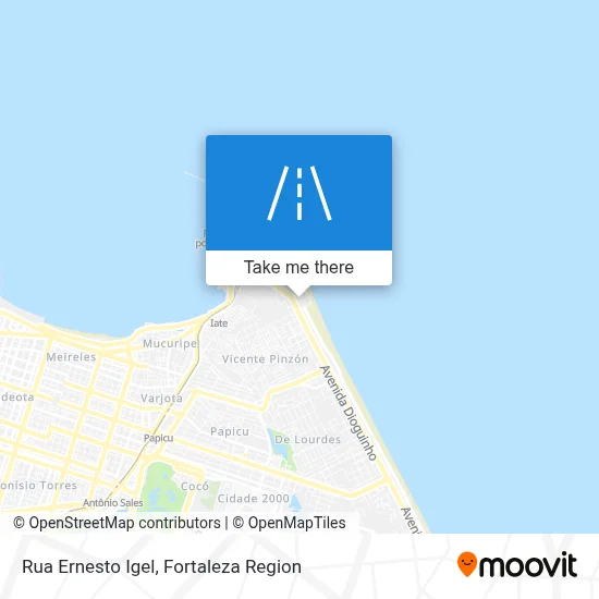 Rua Ernesto Igel map