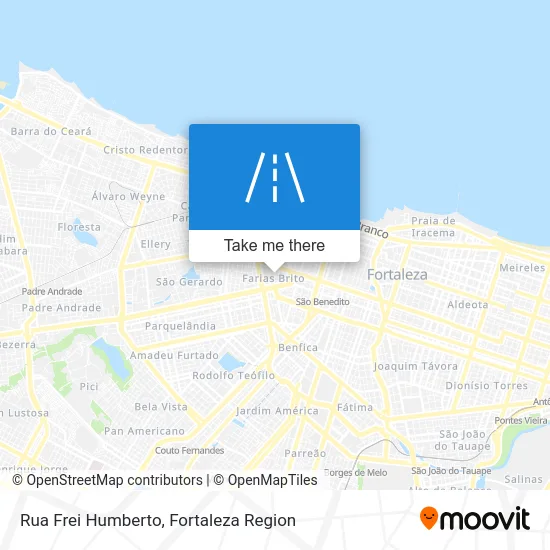 Rua Frei Humberto map