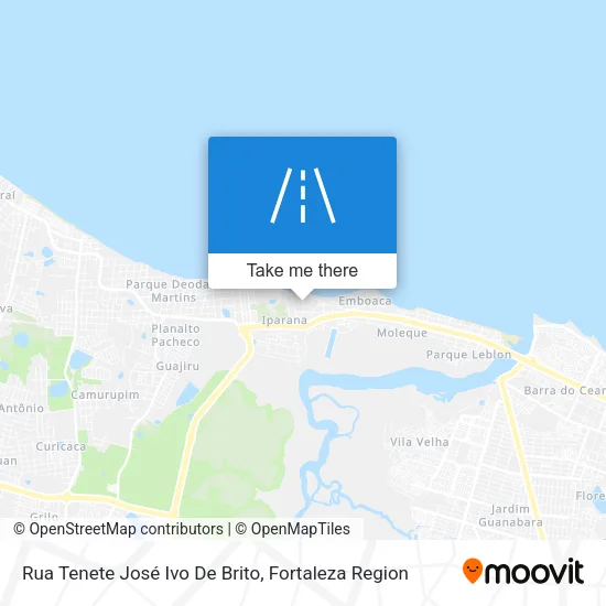 Rua Tenete José Ivo De Brito map
