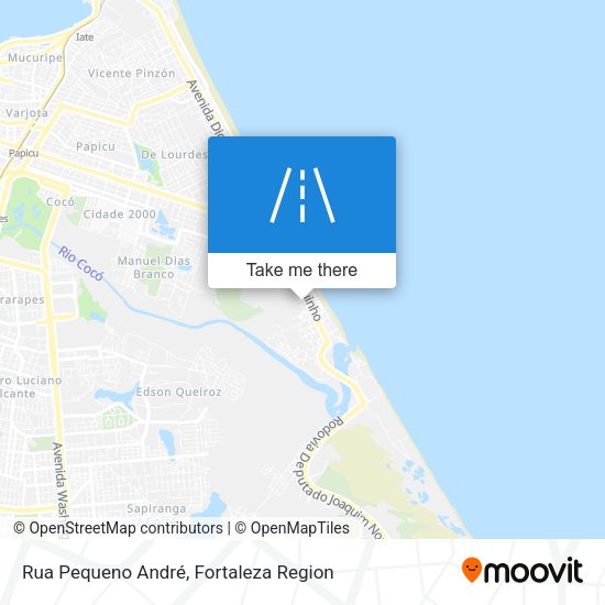 Rua Pequeno André map