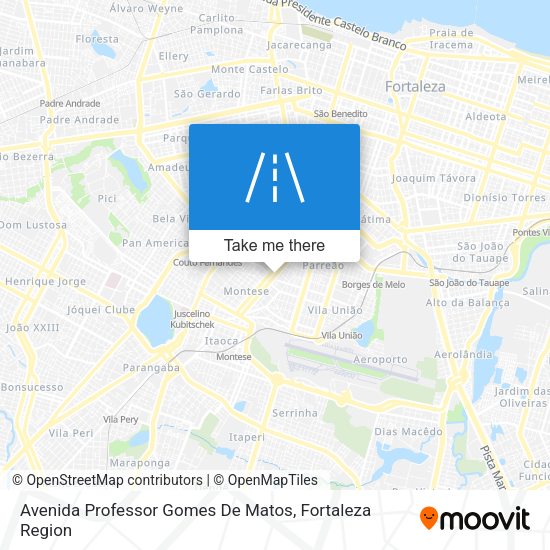 Avenida Professor Gomes De Matos map