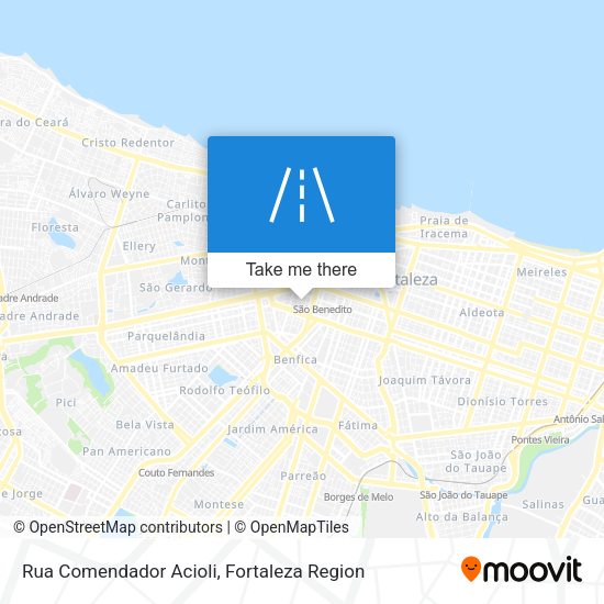 Rua Comendador Acioli map