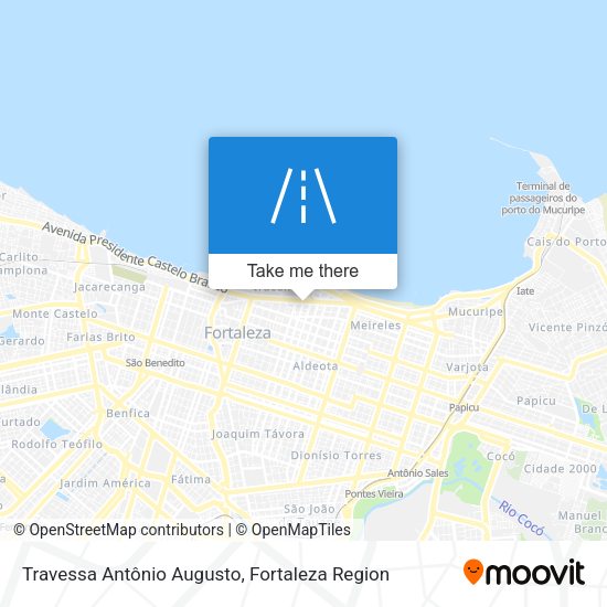 Travessa Antônio Augusto map