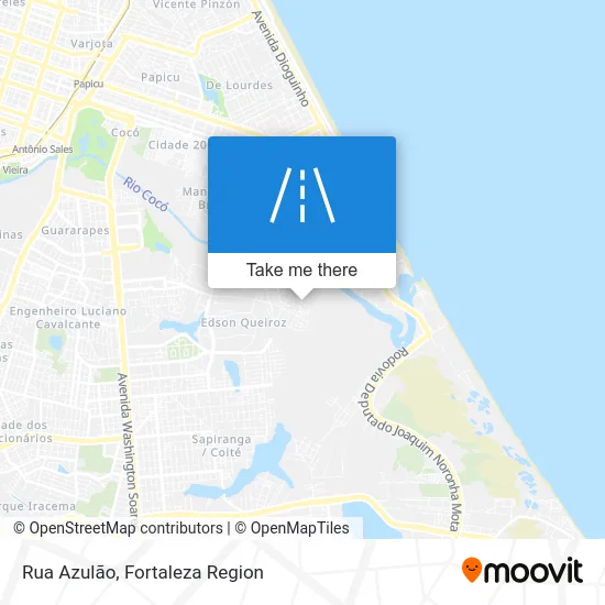 Rua Azulão map