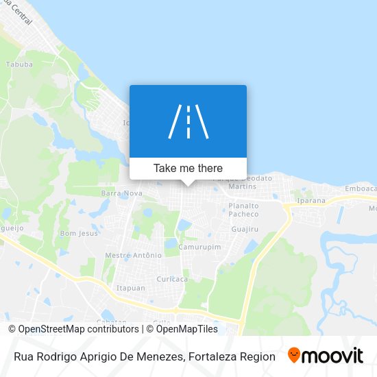 Rua Rodrigo Aprigio De Menezes map