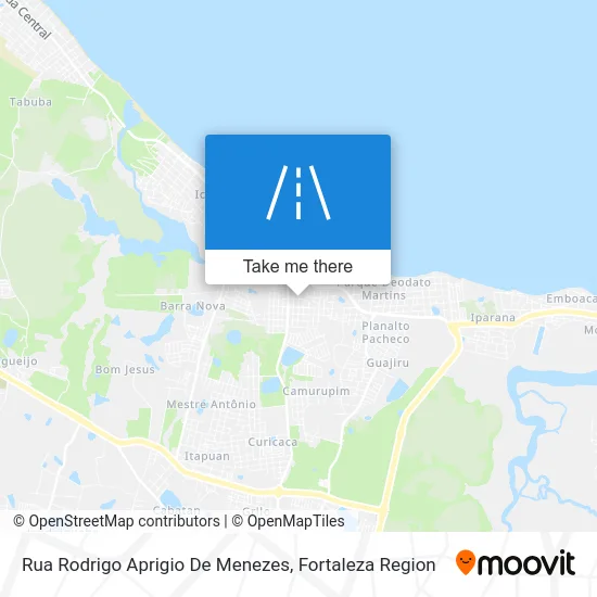 Rua Rodrigo Aprigio De Menezes map